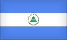 Bandera de Nicaragua.